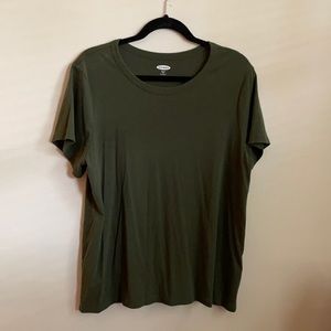 Olive Green everyday tee